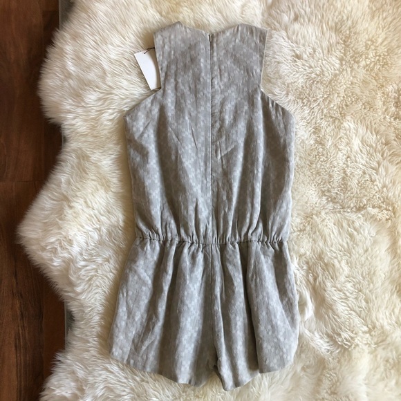 Shades Of Grey by Micah Cohen Printed Romper XS - Picture 4 of 8